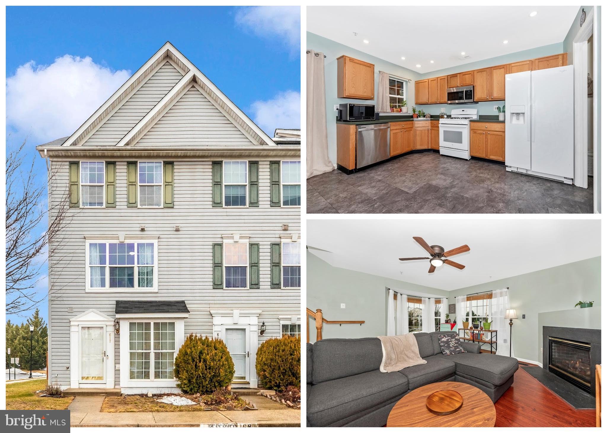 a view of a living room and kitchen view