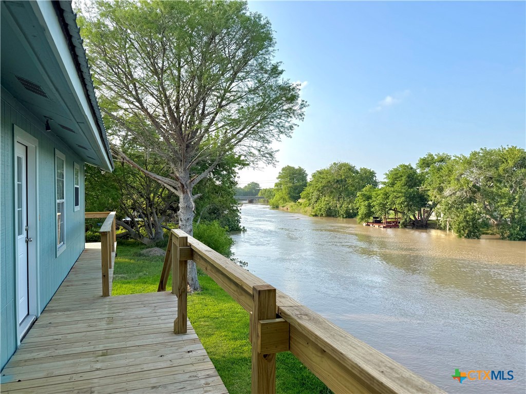 109 River Road Tivoli, TX 77990 - Photo 3 of 39 a view of swimming pool from balcony