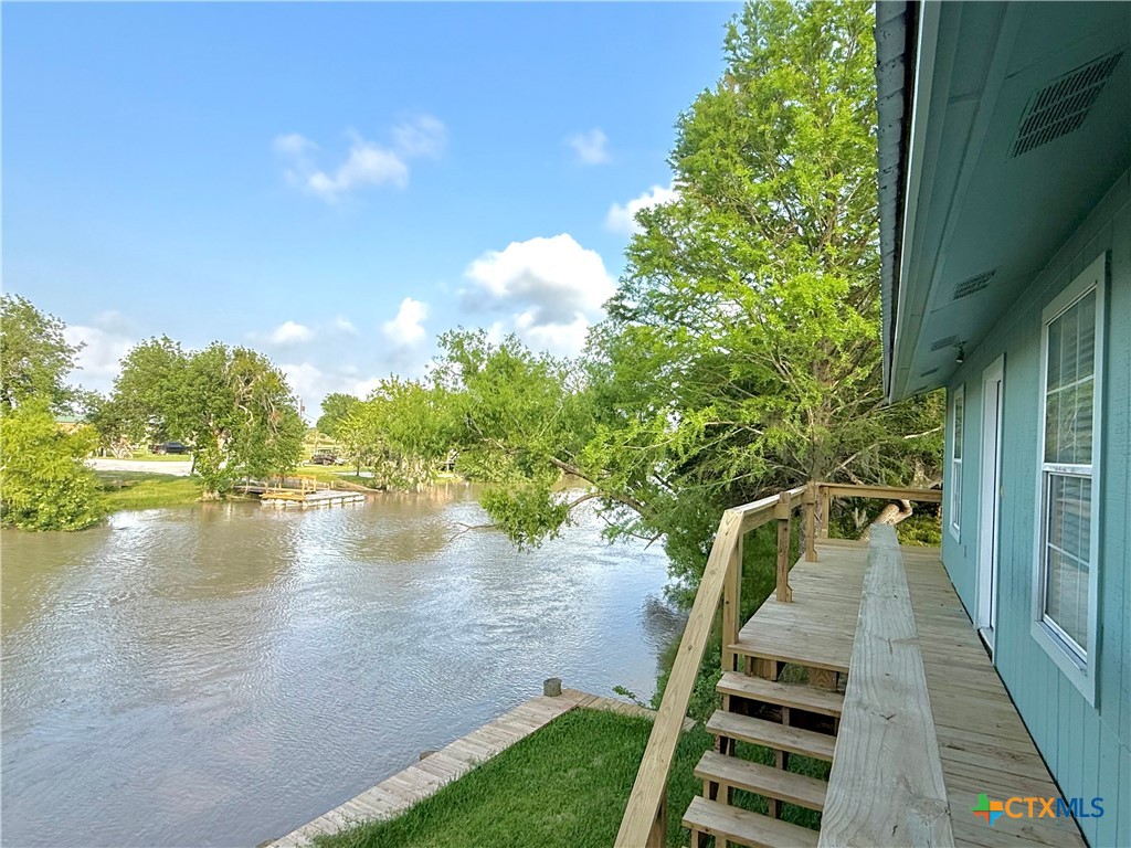 109 River Road Tivoli, TX 77990 - Photo 4 of 39 a view of a lake from a balcony