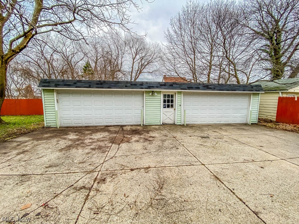 3995 Valley Road Cleveland, OH 44109 - Photo 2 of 23 A 4 car garage is included with this property.