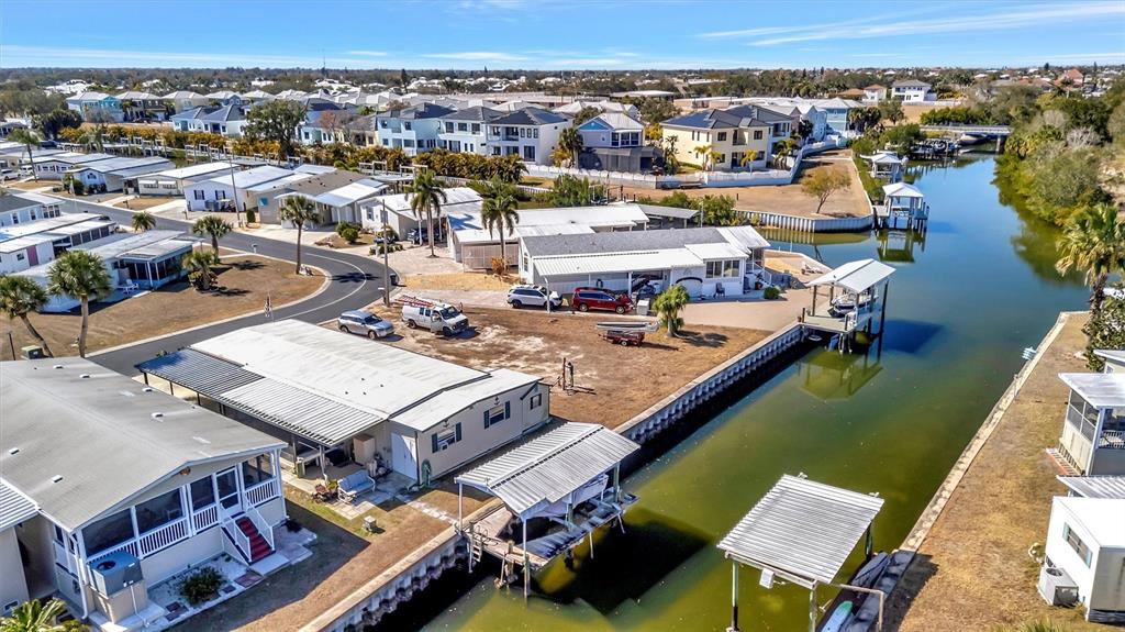 132 West St Lucia Loop Apollo Beach, FL 33572 - Photo 51 of 57 an aerial view of a house with lake view