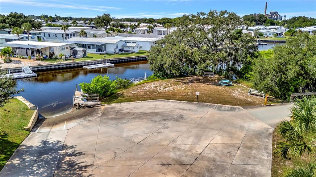 132 West St Lucia Loop Apollo Beach, FL 33572 - Photo 55 of 57 a view of a lake with a city