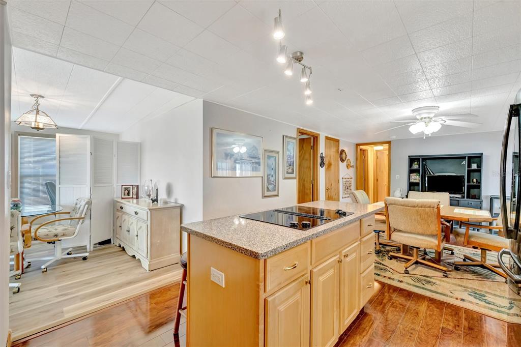 132 West St Lucia Loop Apollo Beach, FL 33572 - Photo 10 of 57 a kitchen that has a lot of cabinets a sink and appliances in it