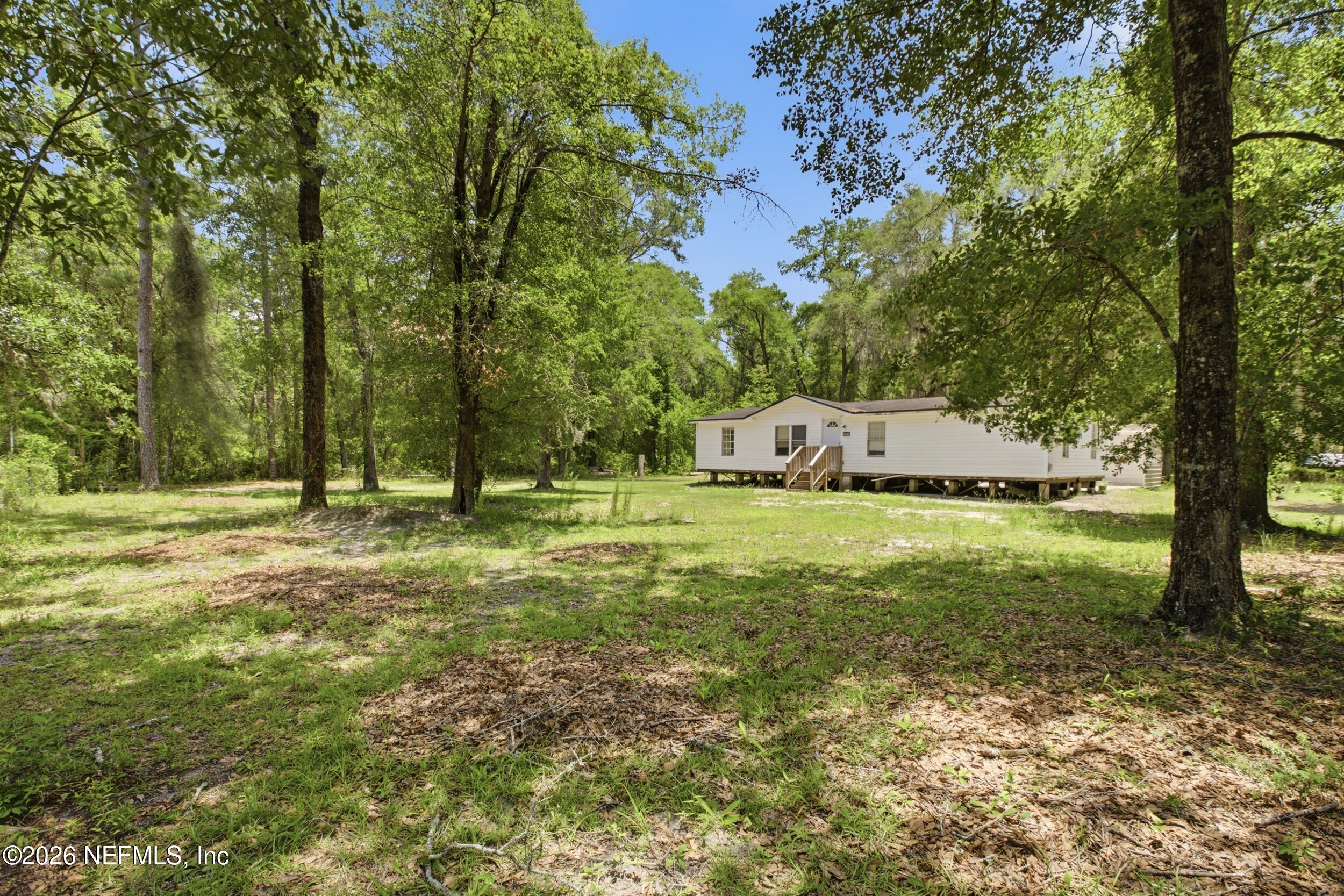 5667 Long Branch Cemetery Road Jacksonville, FL 32234 - Photo 3 of 24 a view of backyard with green space