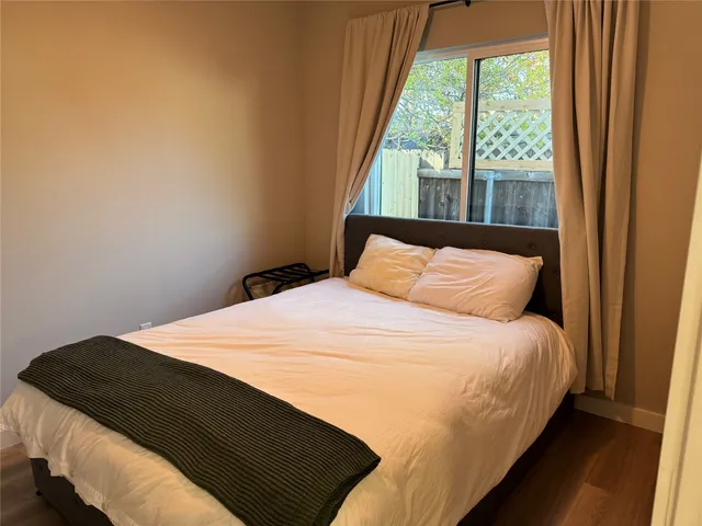 a view of small space with closet