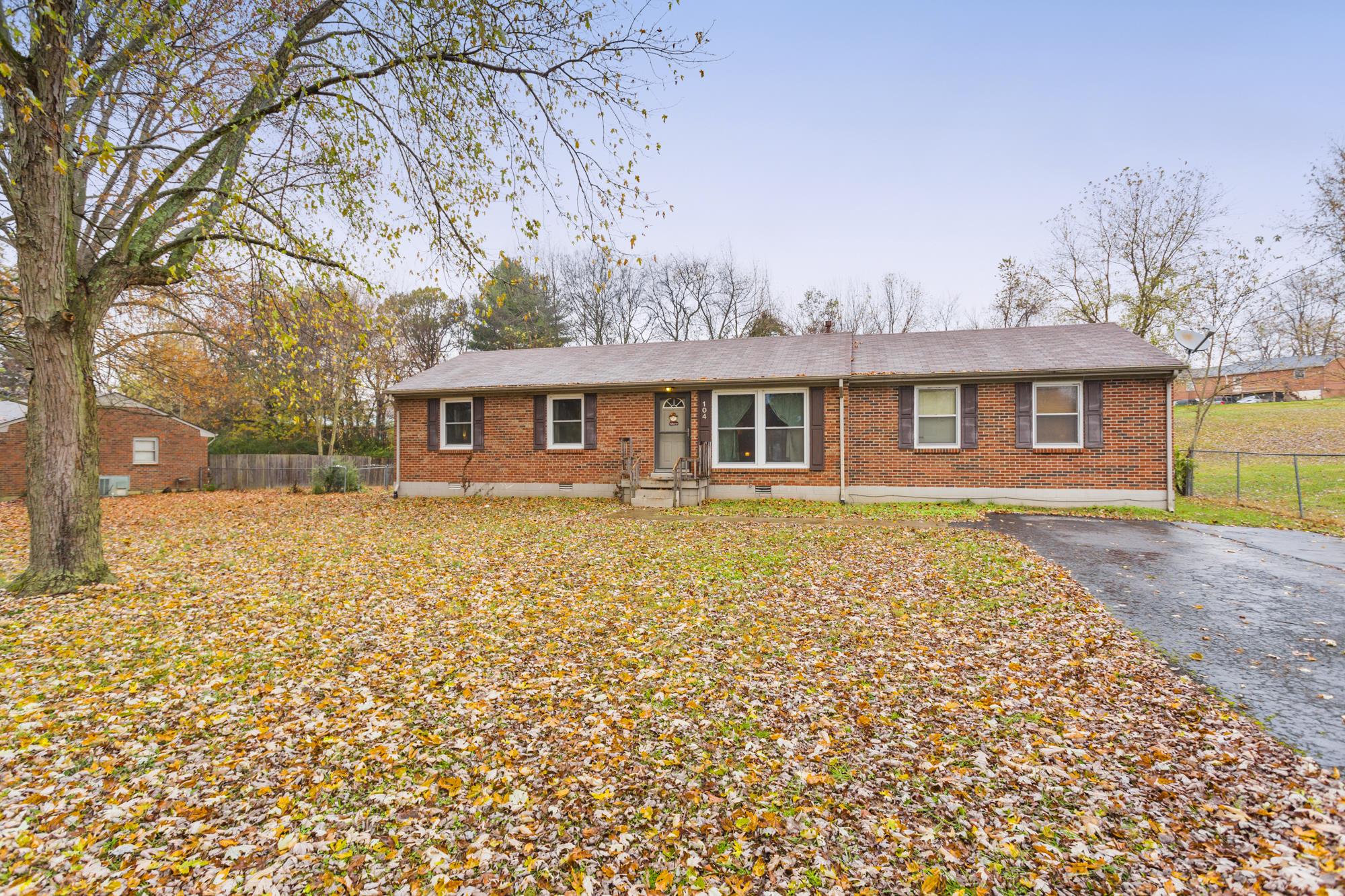 104 Valley Drive Springfield, TN 37172 - Photo 13 of 13 Welcome to 104 Valley Drive, a 4 bedroom, 2 bath, split floor-plan home with a lot to offer!