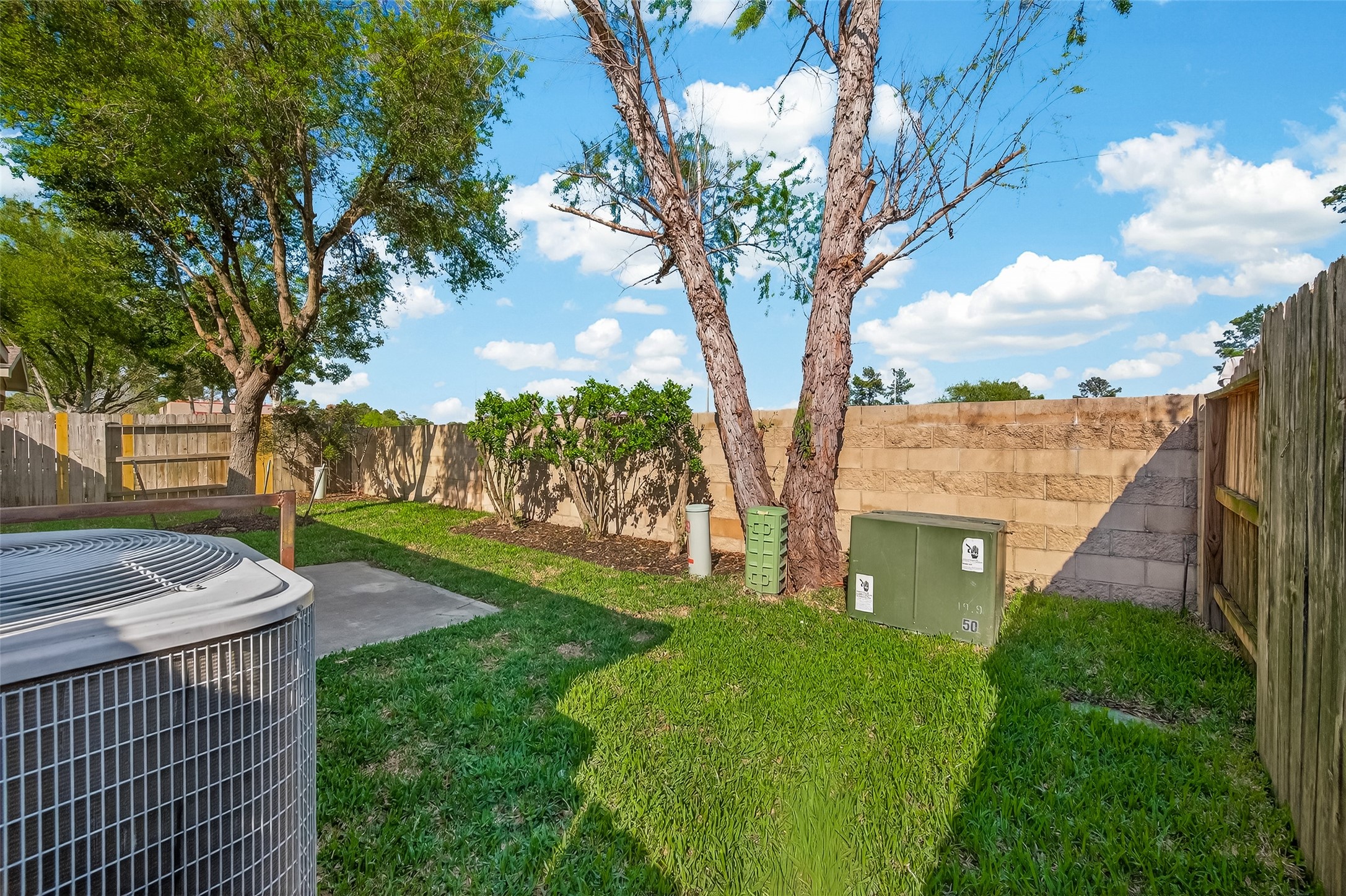 4515 Apache Point Drive Humble, TX 77396 - Photo 33 of 36 a view of a garden from a patio