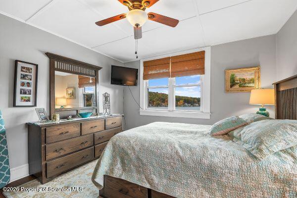 338 Point Road Factoryville, PA 18419 - Photo 43 of 55 a bedroom with a bed and a window