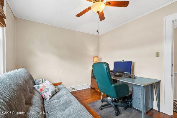 338 Point Road Factoryville, PA 18419 - Photo 47 of 55 a workspace with furniture and a window