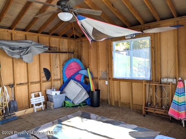338 Point Road Factoryville, PA 18419 - Photo 50 of 55 a view of a indoor garage