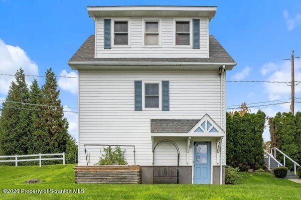 338 Point Road Factoryville, PA 18419 - Photo 6 of 55 a front view of a house with a yard