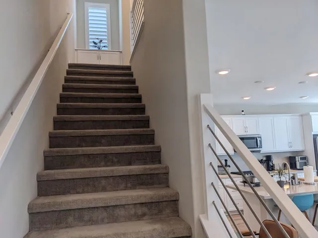 a view of walk in closet with window