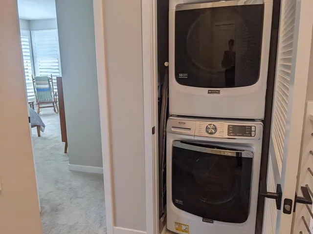 a view of outdoor space with furniture