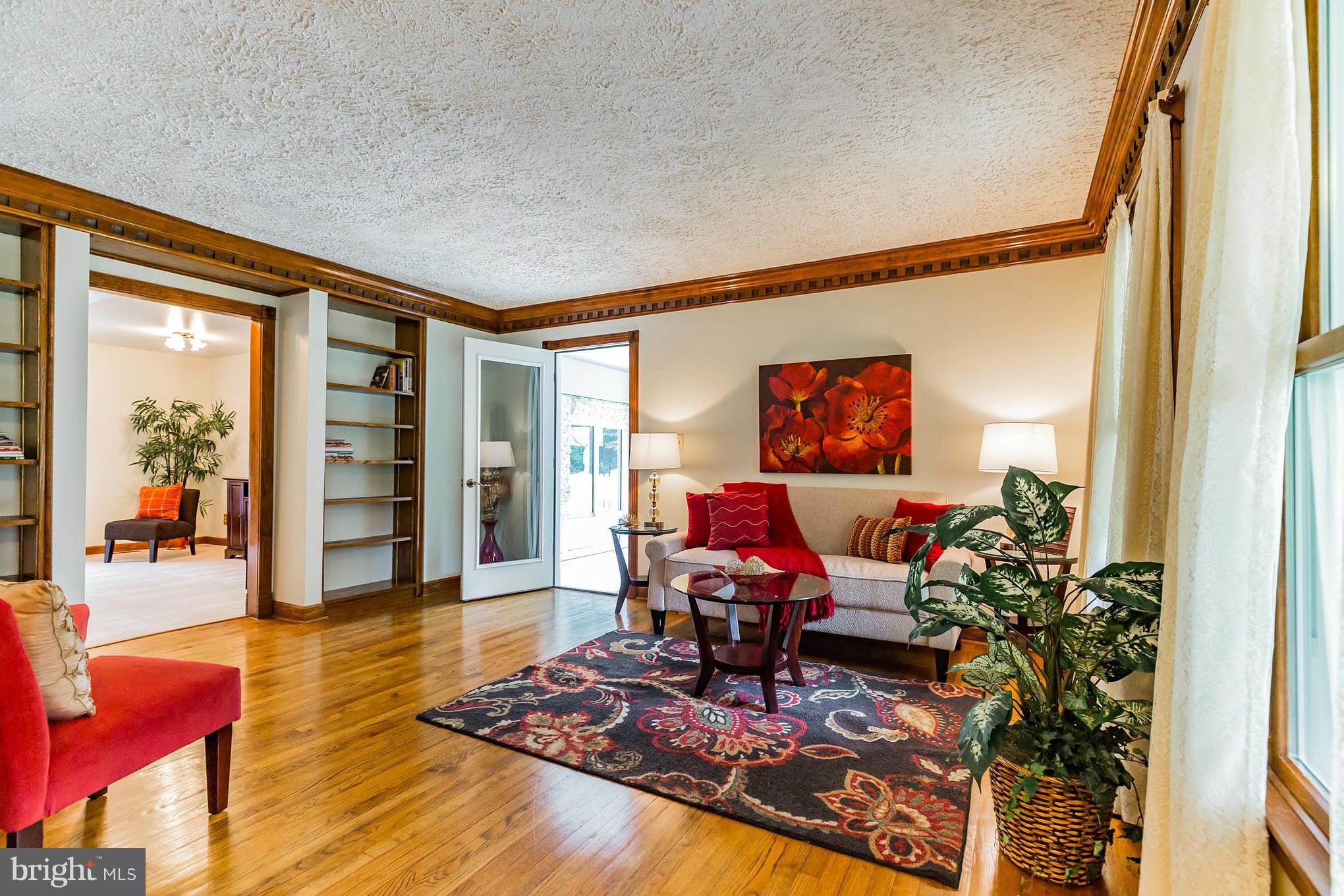 1808 Hatfield Road Huntingtown, MD 20639 - Photo 13 of 30 Living Room with Hardwood Floors