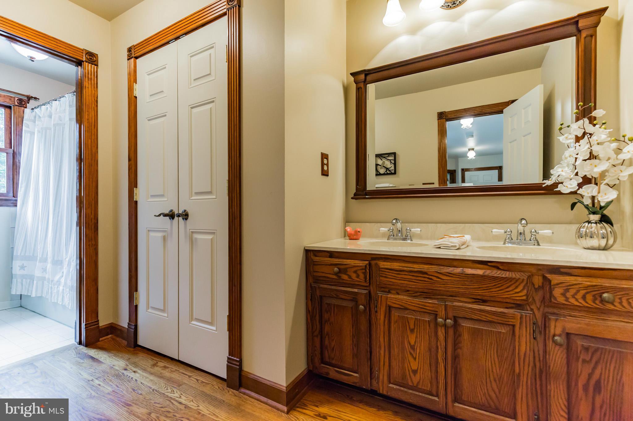 1808 Hatfield Road Huntingtown, MD 20639 - Photo 26 of 30 Full Bath on Upper Level with Double Sinks