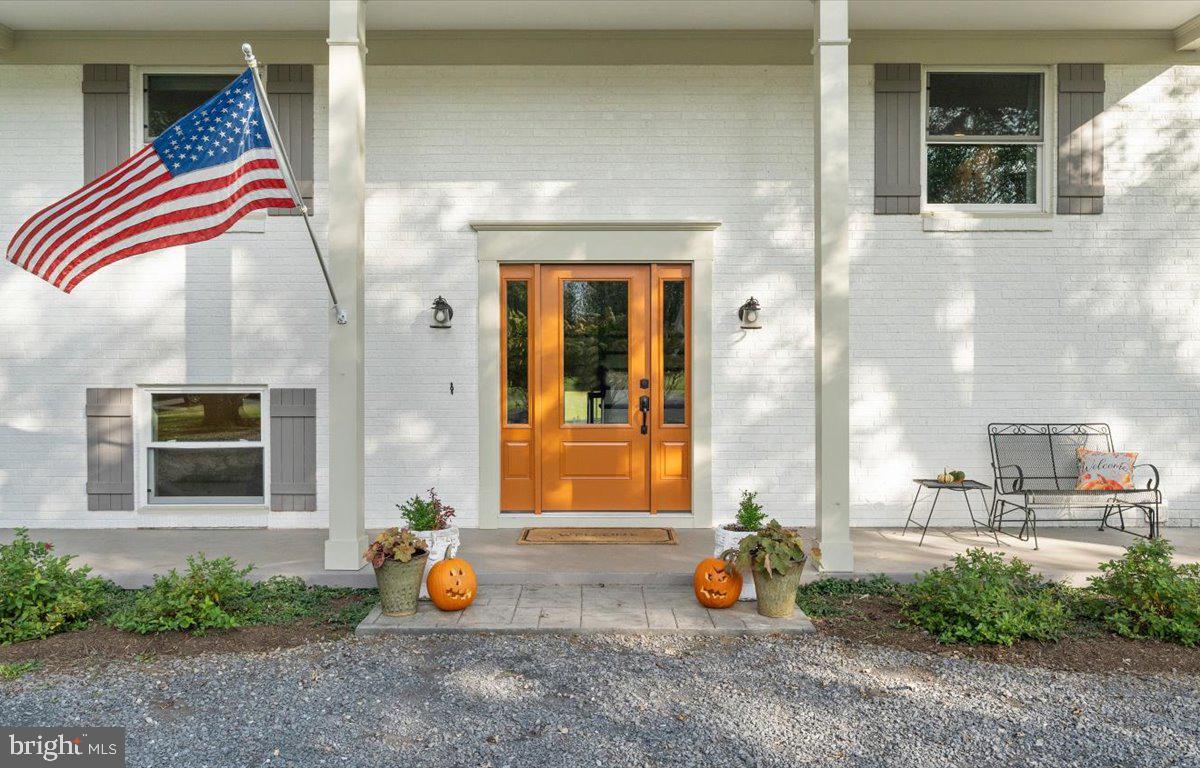 Insulated, front door allowing great natural light