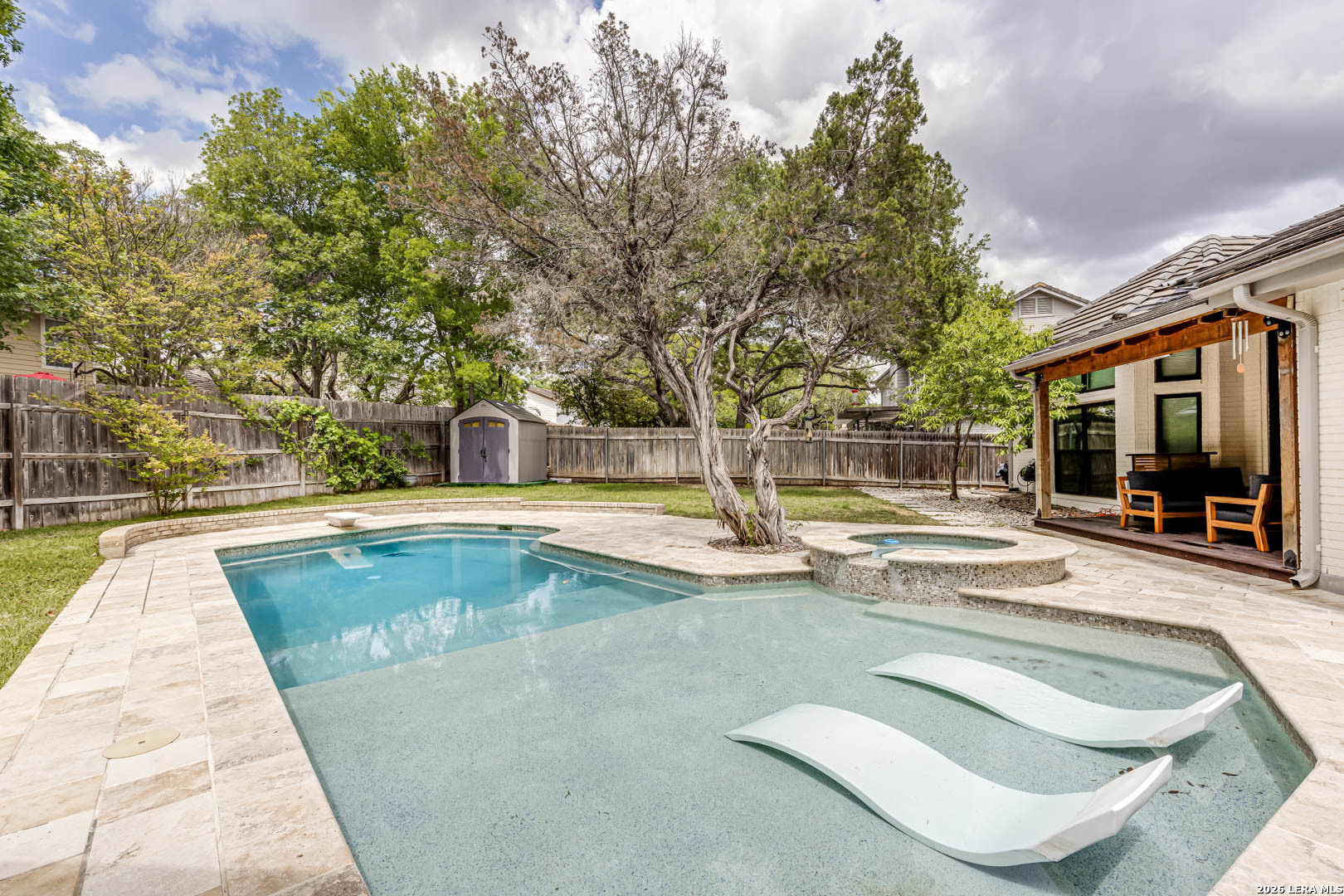 15919 Mission Ridge San Antonio, TX 78232 - Photo 42 of 43 a view of swimming pool with chairs