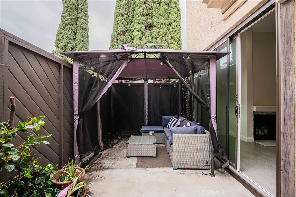415 East Mission Road, Unit 12 Alhambra, CA 91801 - Photo 26 of 28 Front Patio with Gazebo