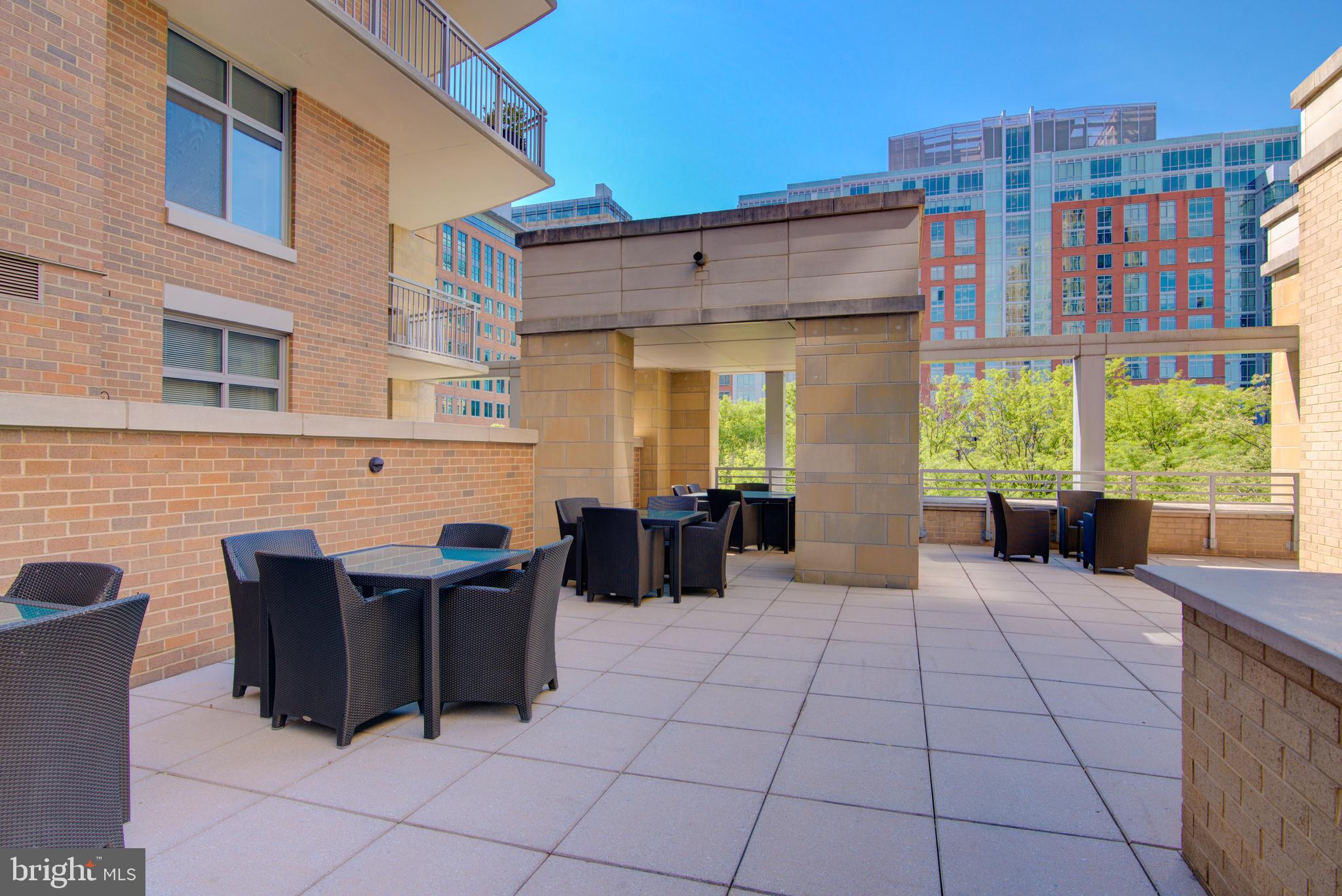 11990 Market Street, Unit 2101 Reston, VA 20190 - Photo 86 of 103 Common area outdoor terrace
