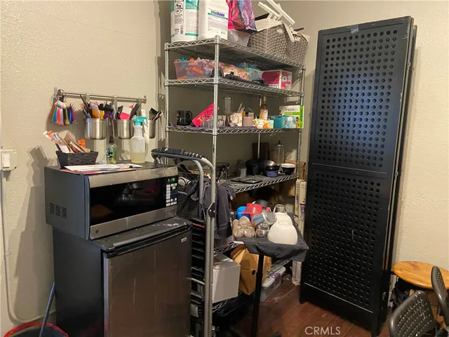 a view of storage and utility room