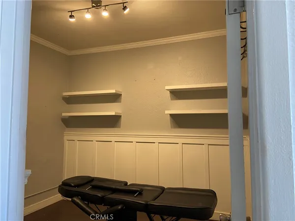 a room with storage and utility