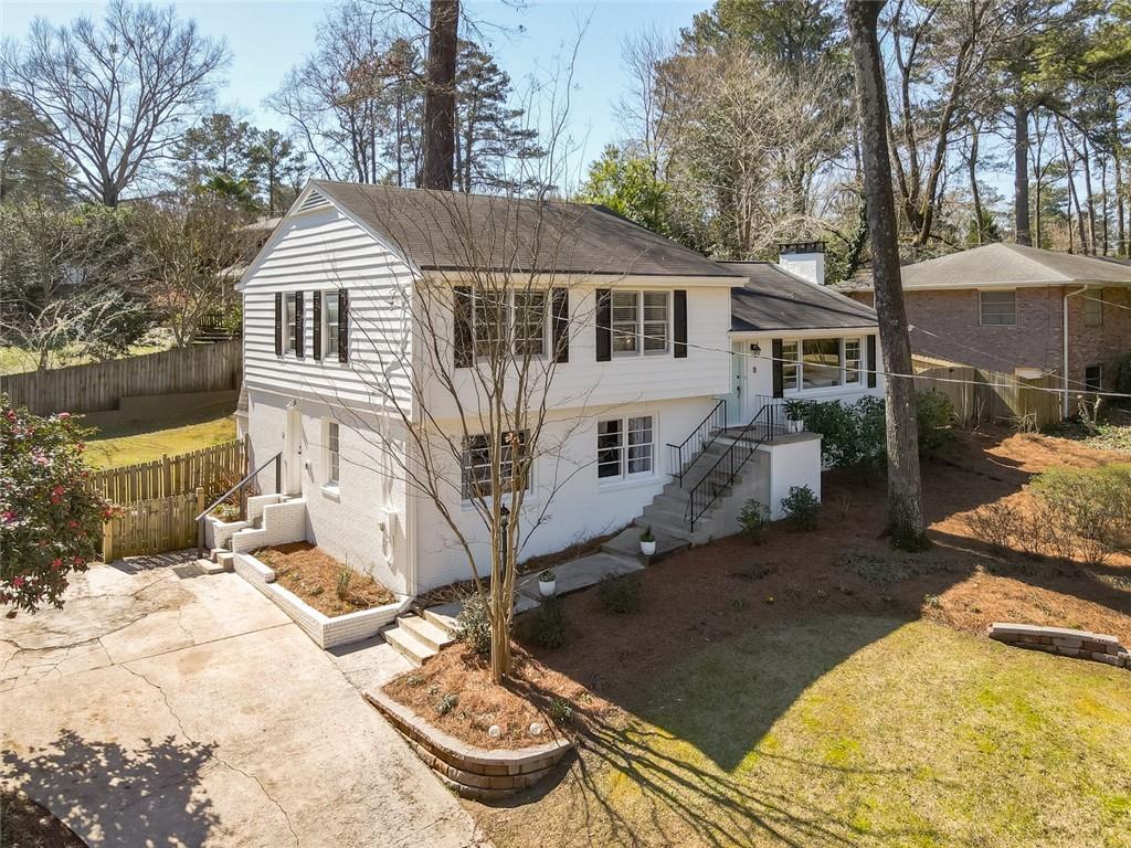 229 Woodview Drive Decatur, GA 30030 - Photo 1 of 1 a view of a house with a yard