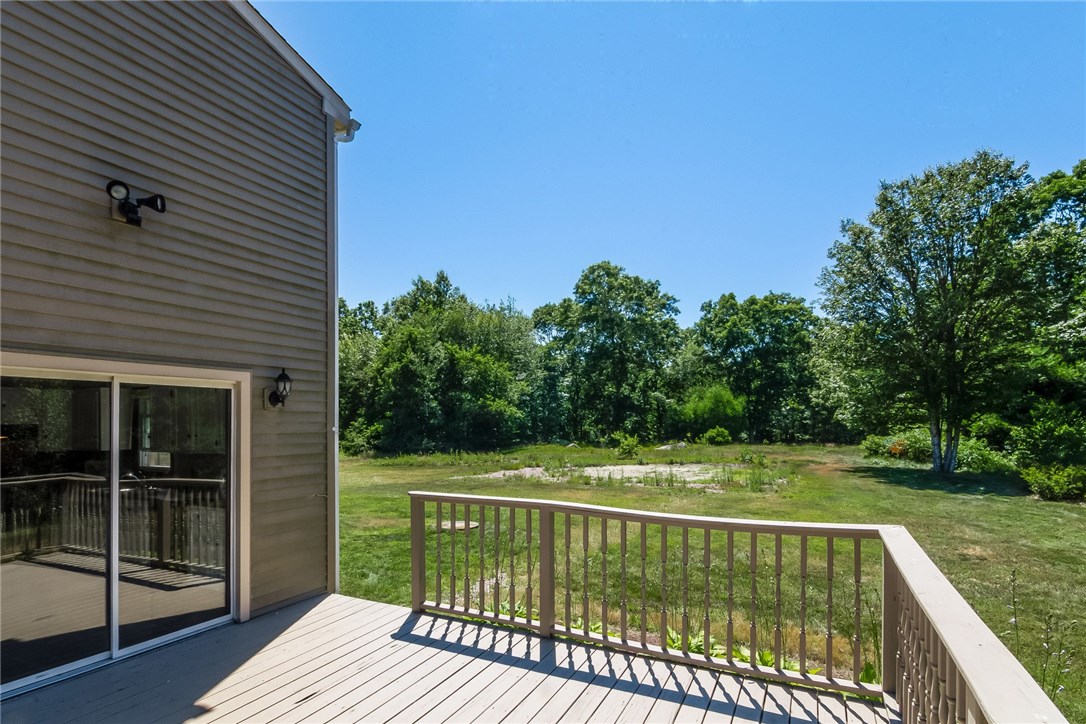 67 Laurel Road Charlestown, RI 02813 - Photo 4 of 40 Deck overlooking backyard