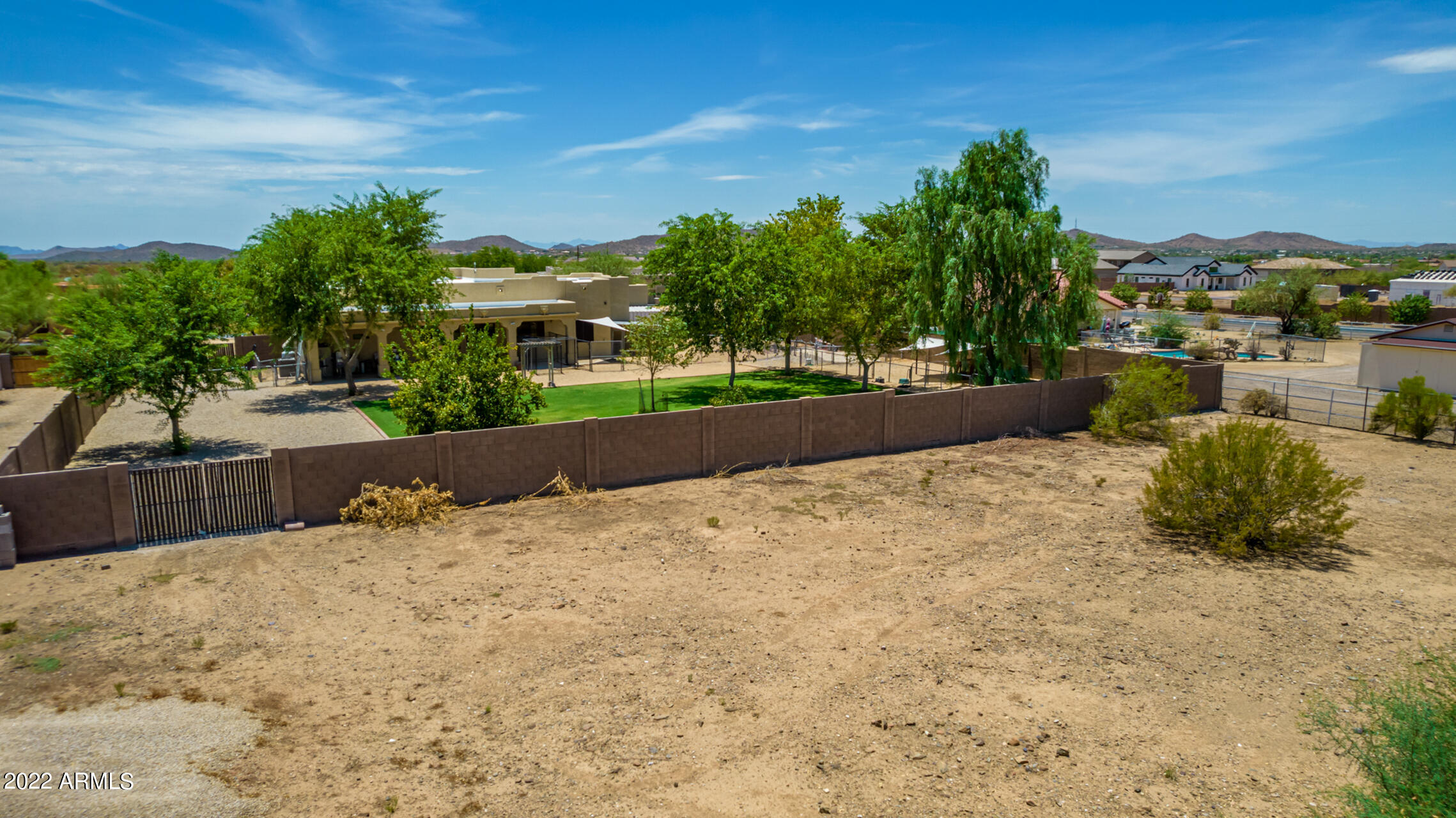 1606 East Dolores Road Phoenix, AZ 85086 - Photo 54 of 60 RV Gate to extra 1/4 acre