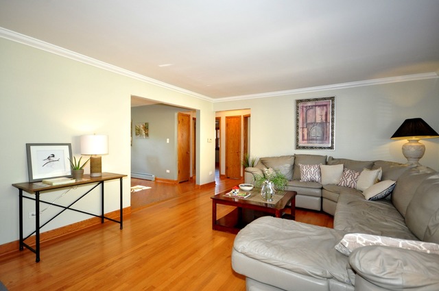 50 West Avenue, Unit 2N Riverside, IL 60546 - Photo 4 of 18 a living room with furniture and a wooden floor