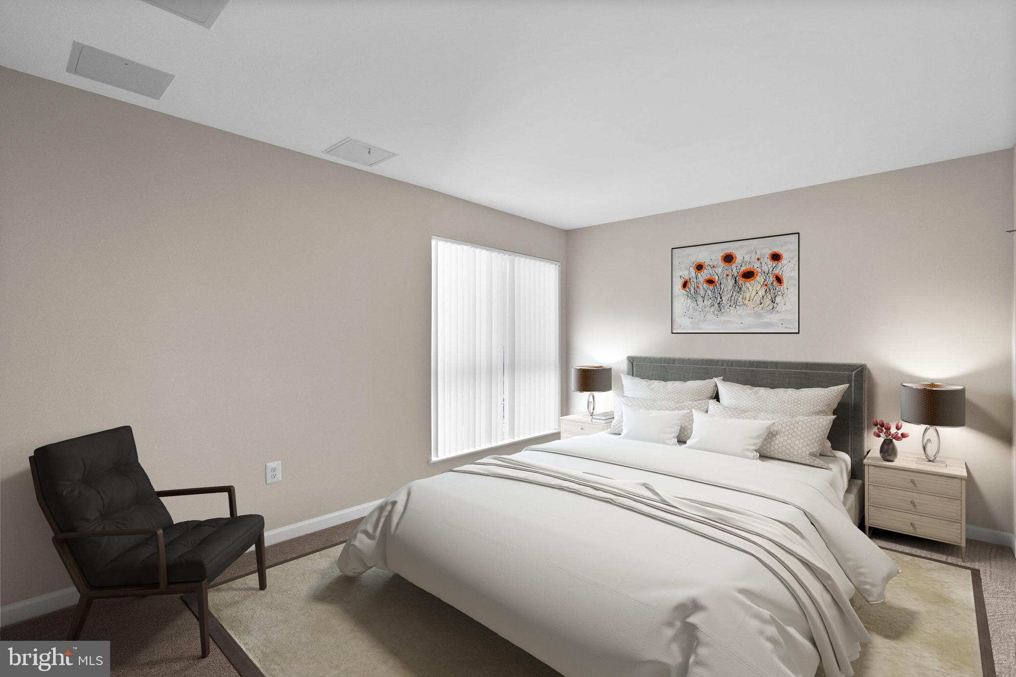 3216 Spartan Road, Unit 38 Olney, MD 20832 - Photo 13 of 26 Virtual Staged Primary Bedroom