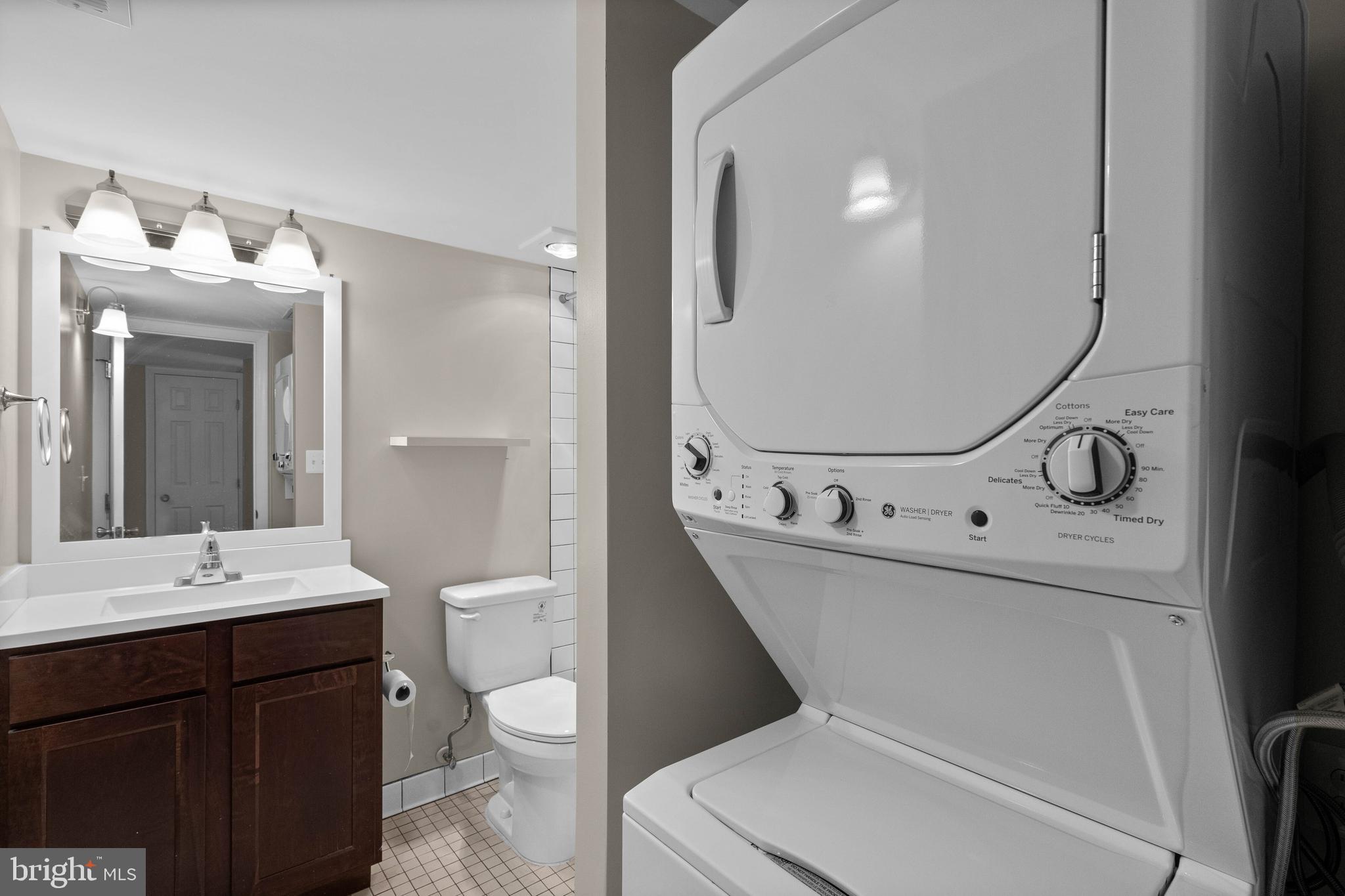 3216 Spartan Road, Unit 38 Olney, MD 20832 - Photo 21 of 26 Full Bath and Laundry Area
