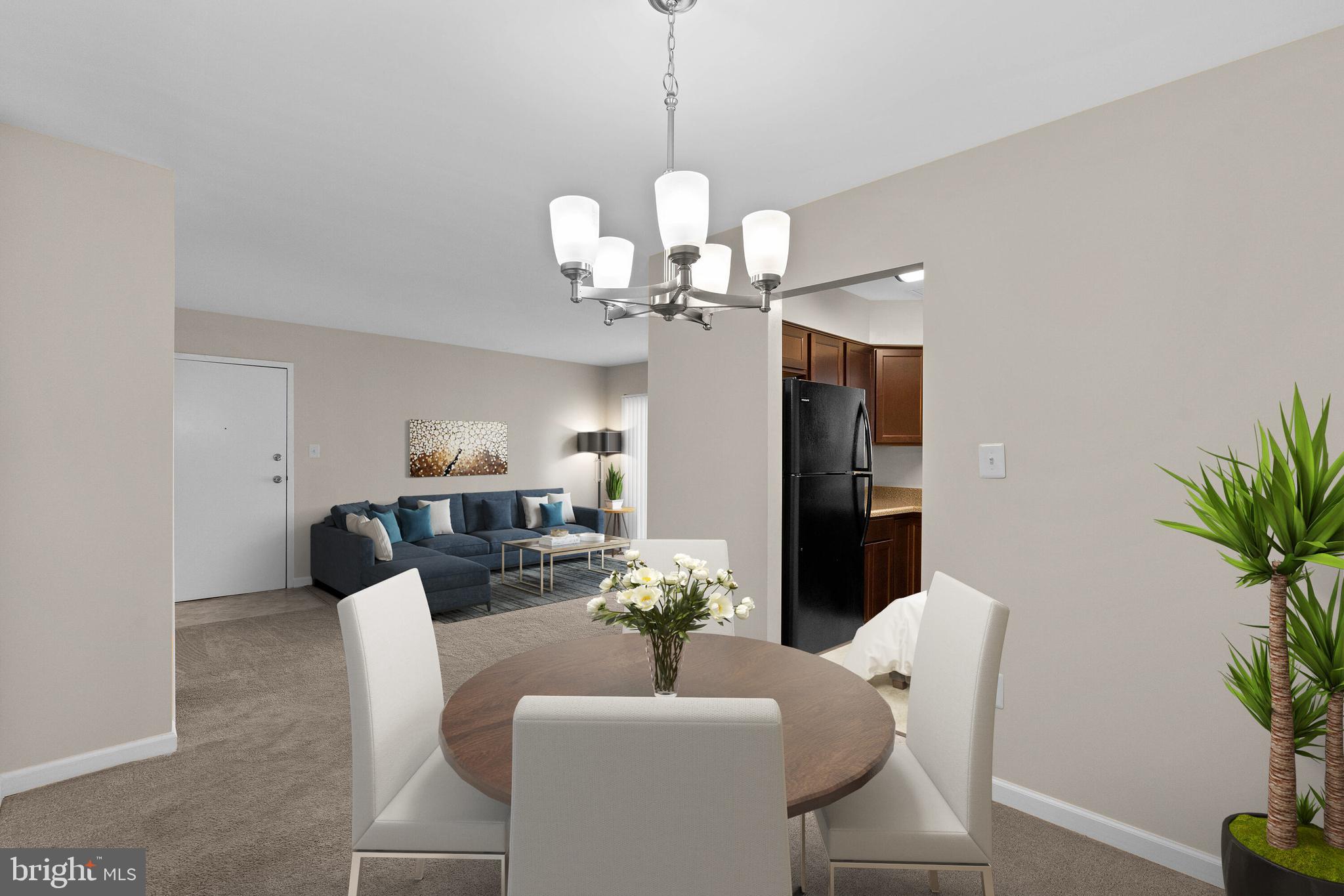 3216 Spartan Road, Unit 38 Olney, MD 20832 - Photo 6 of 26 Virtual Staged Dining Room