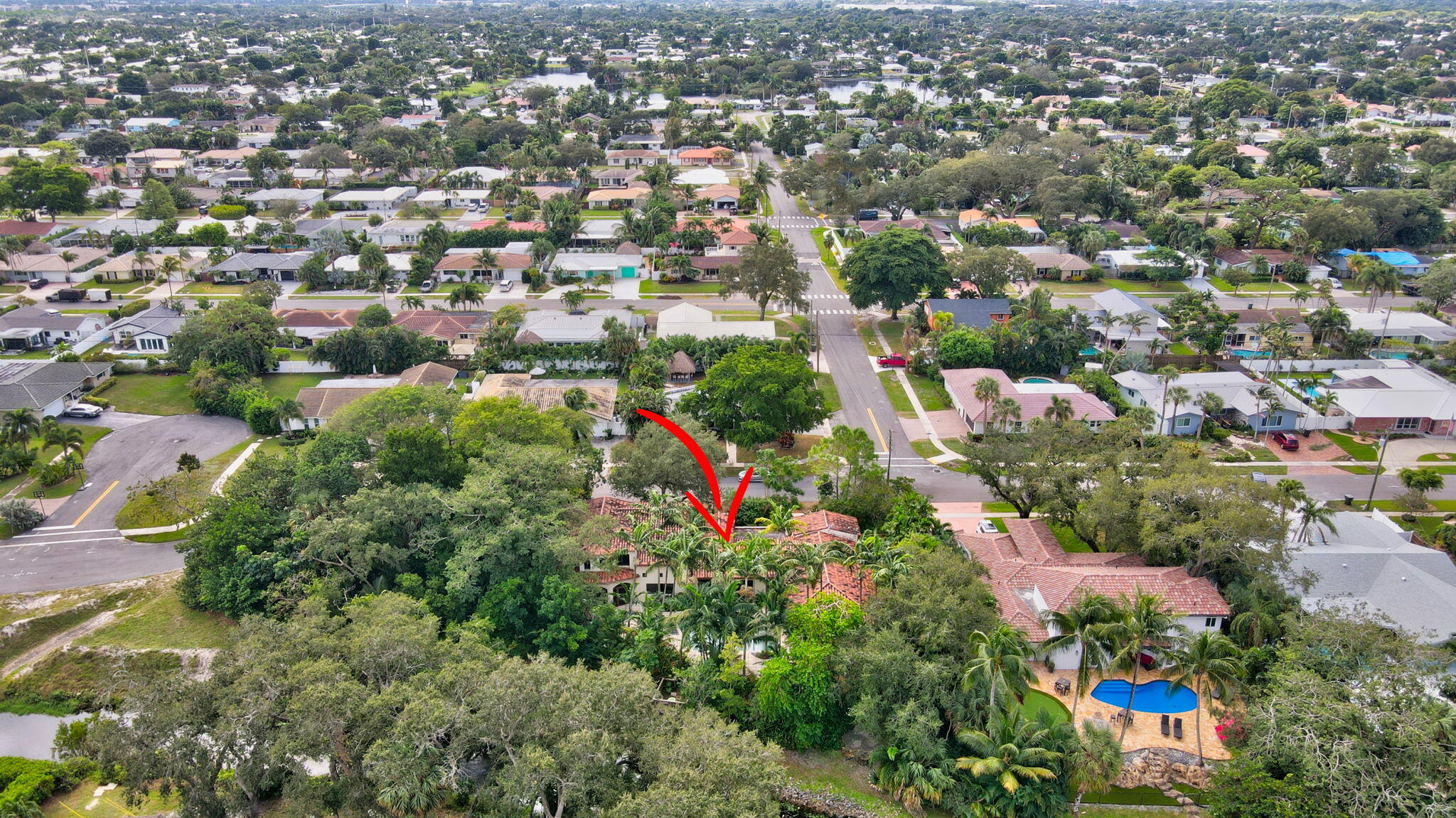 1099 Southwest 2nd Street Boca Raton, FL 33486 - Photo 43 of 47 Aerial View