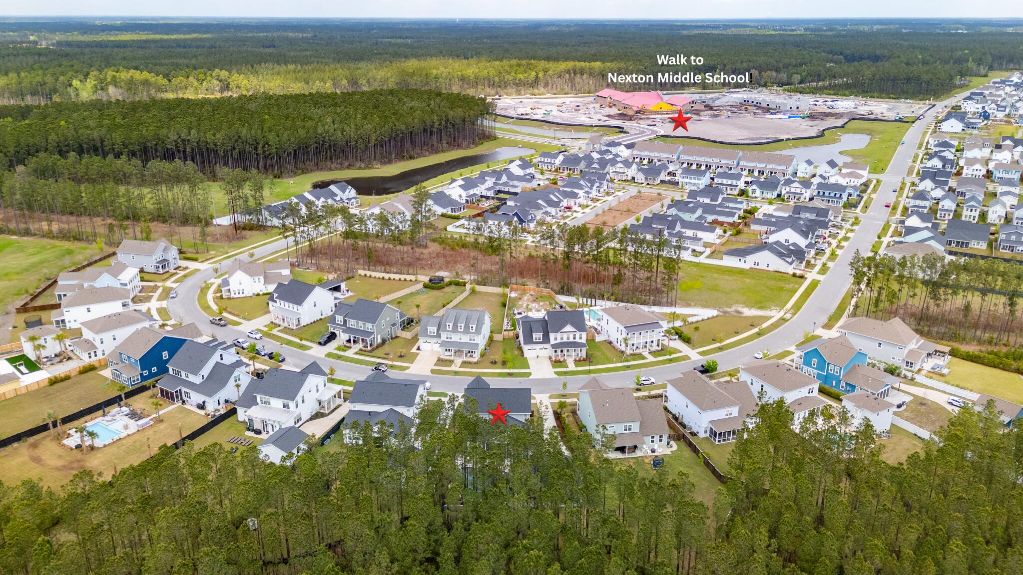 184 Clearblue Loop Summerville, SC 29486 - Photo 68 of 83 Walk to Nexton Middle School!