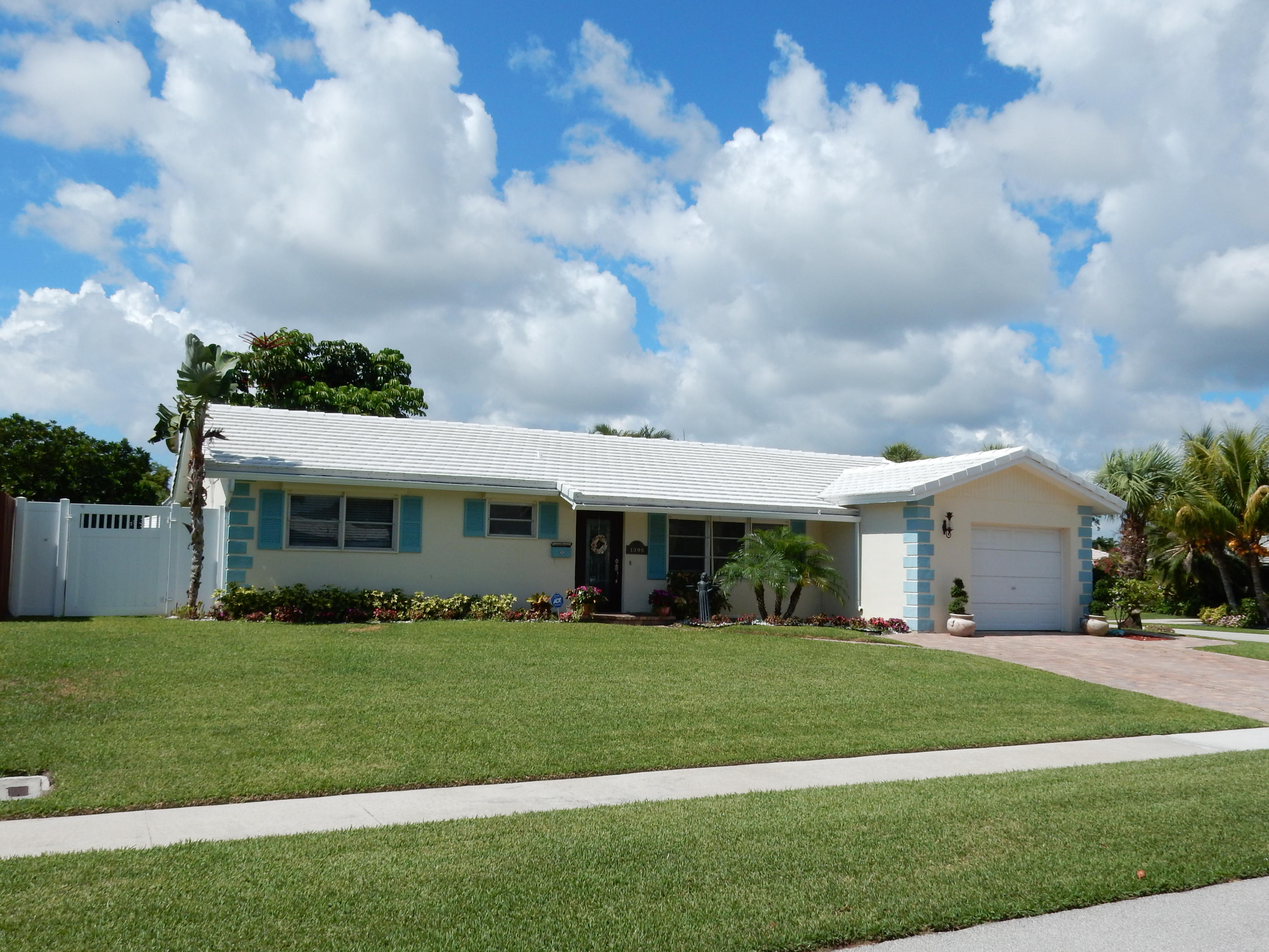 1398 Southwest 13th Drive Boca Raton, FL 33486 - Photo 1 of 23 Great curb appeal!