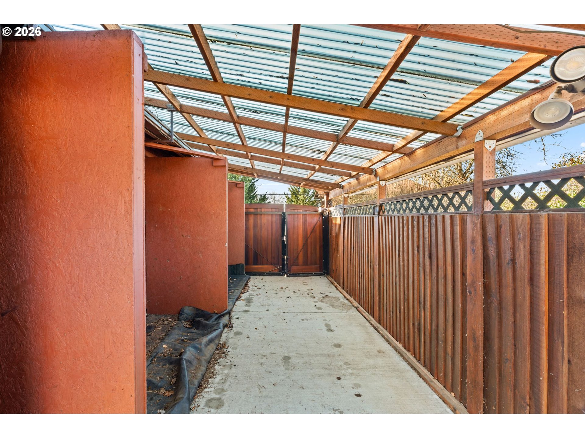 1625 South Bertelsen Road Eugene, OR 97402 - Photo 29 of 34 a view of a room with wooden walls