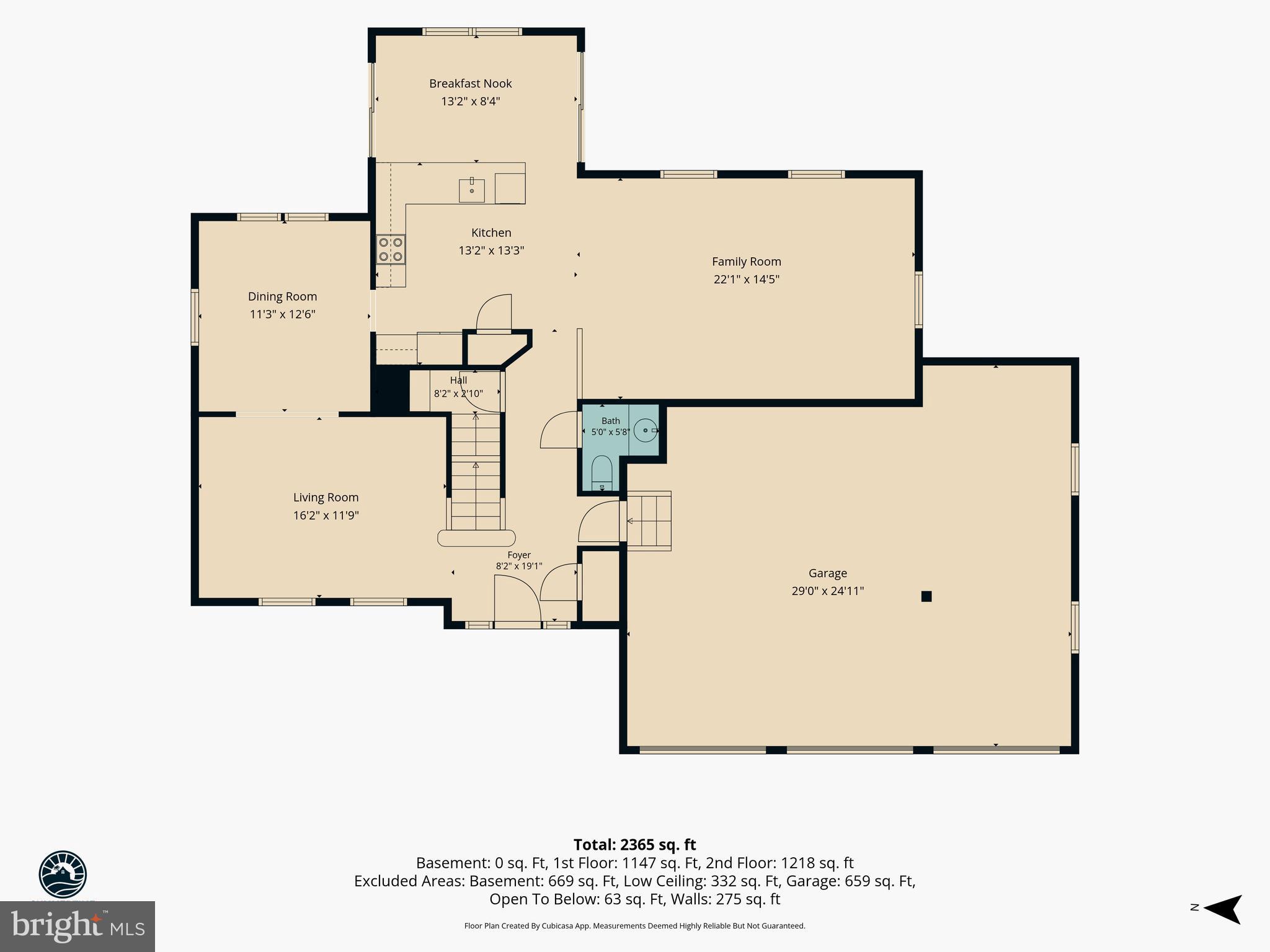 1469 Pleasant Lake Road Annapolis, MD 21409 - Photo 66 of 68 1st Floor plan