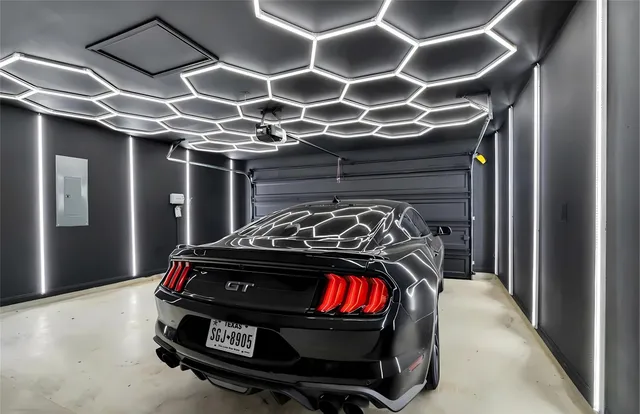 a view of a storage room