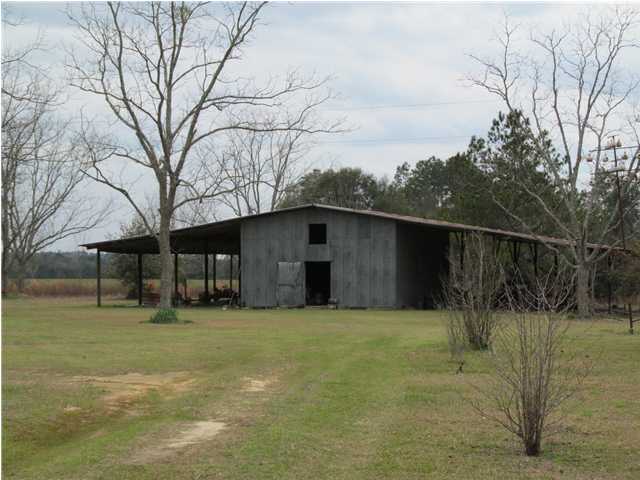 545 Richardson Road DeFuniak Springs, FL 32433 - Photo 16 of 22 a backyard of a house with lots of green space