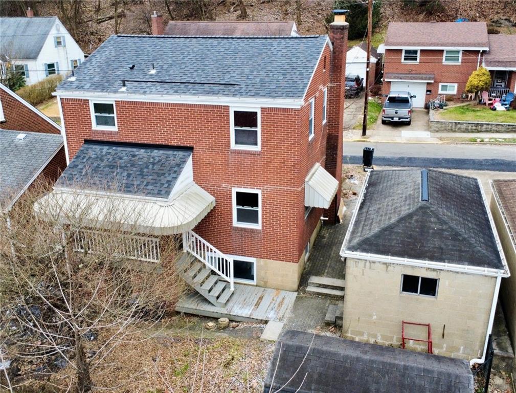 414 Marion Street Creighton, PA 15030 - Photo 22 of 23 a aerial view of a house with entertaining space