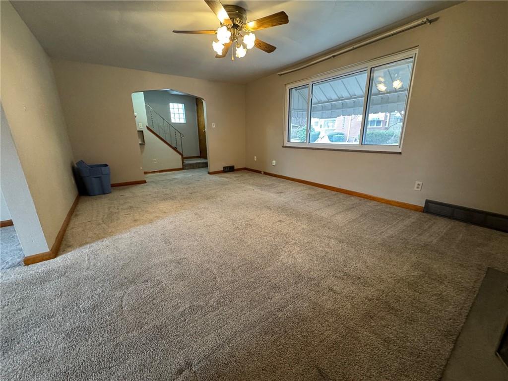 414 Marion Street Creighton, PA 15030 - Photo 5 of 23 a view of an empty room with a window