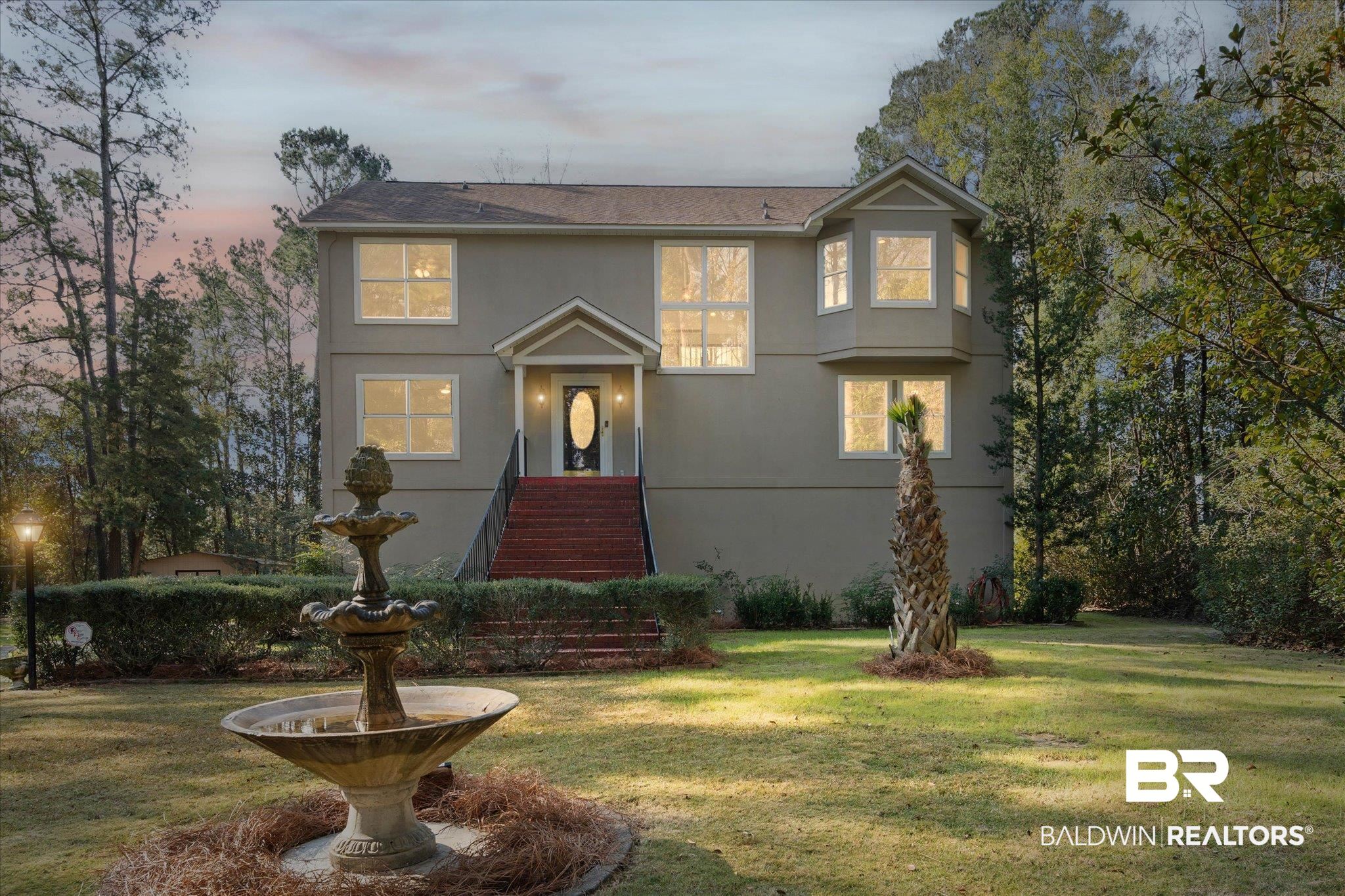 3847 Riviere Du Chien Road Mobile, AL 36693 - Photo 1 of 51 Traditional-style house featuring a front yard and stucco siding