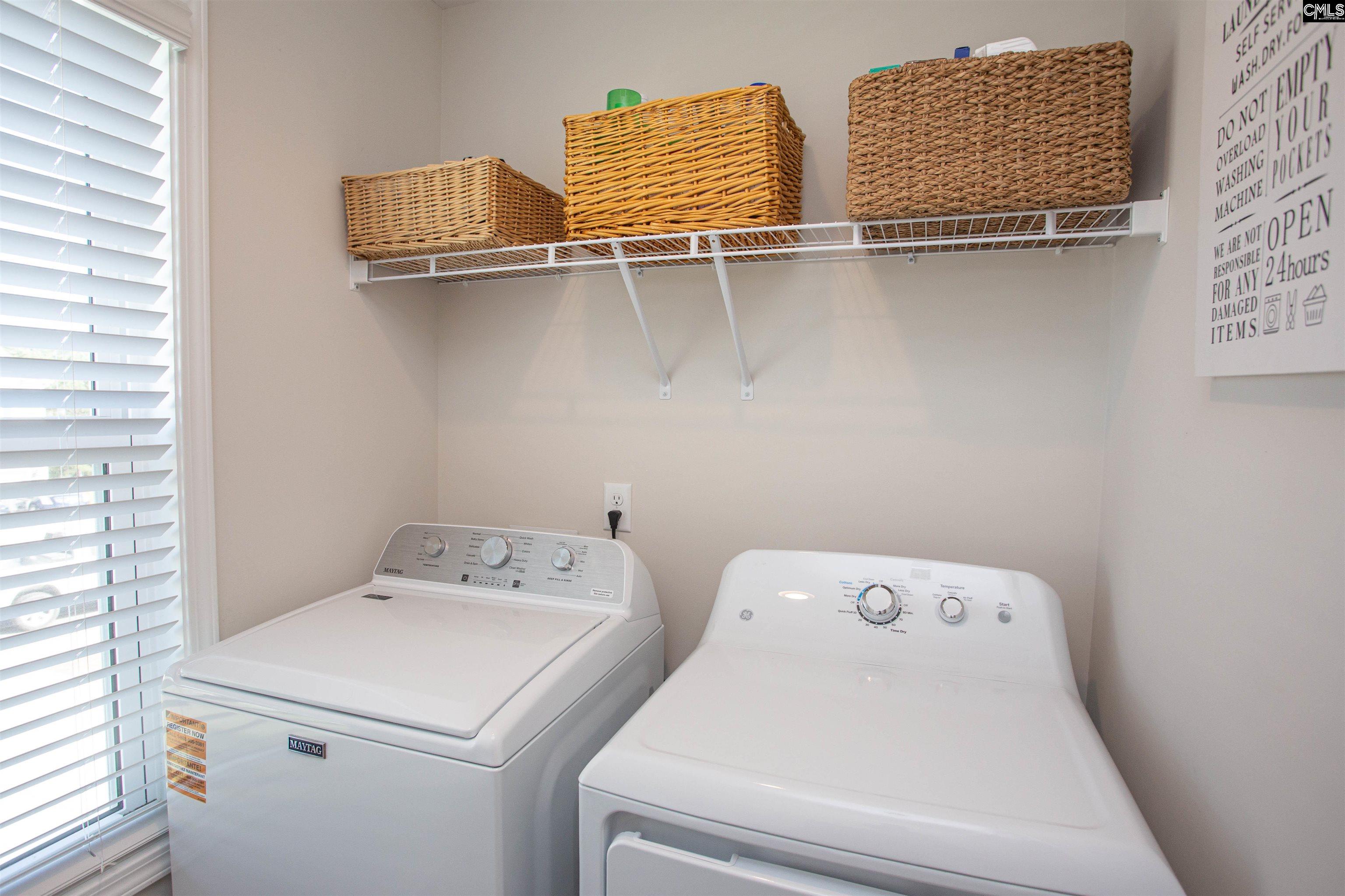 272 Shadowbrook Way Camden, SC 29020 - Photo 24 of 43 a utility room with dryer and washer