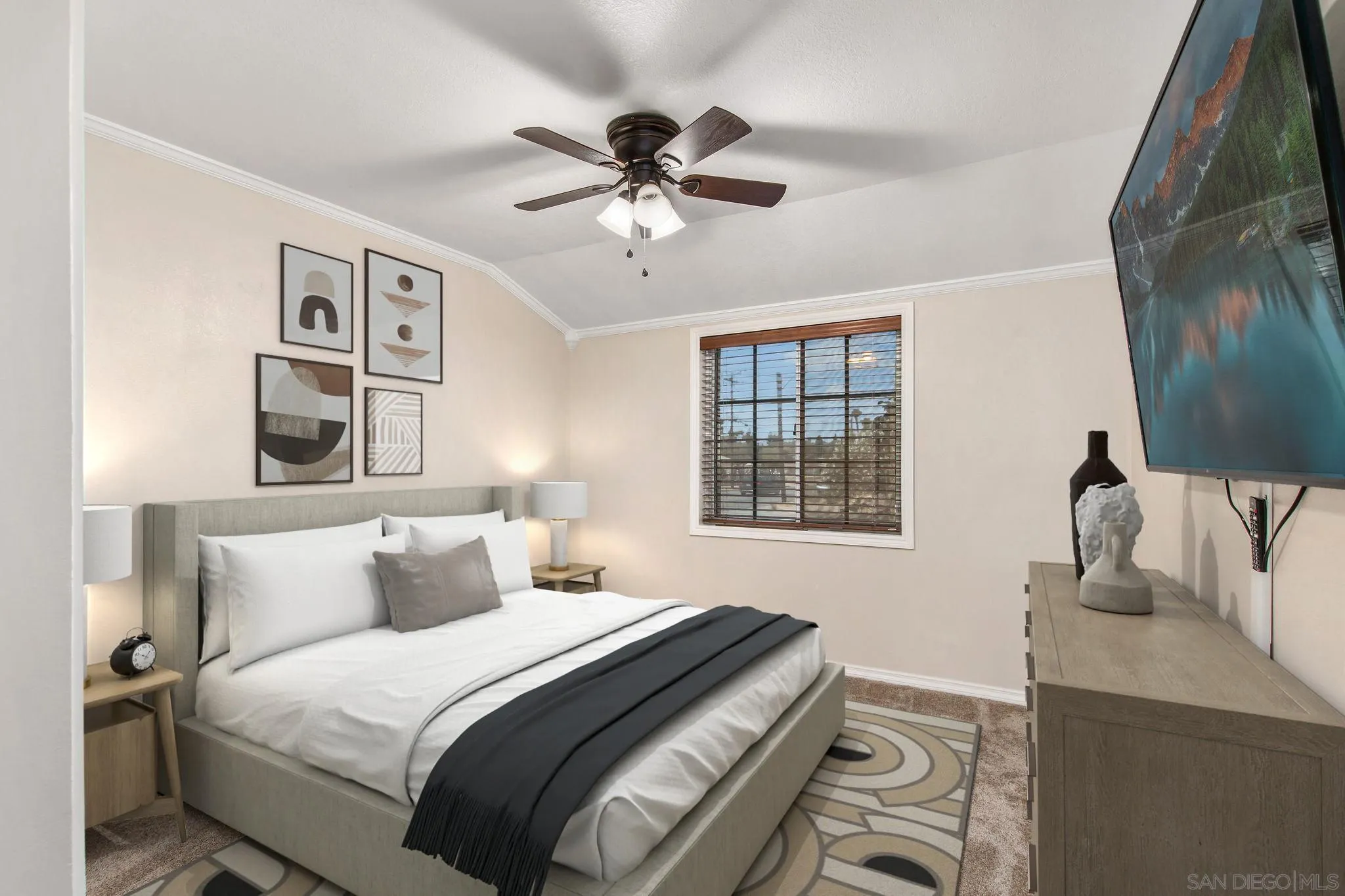 1701 Pepper Villa Drive El Cajon, CA 92021 - Photo 7 of 23 a bedroom with a bed and a window