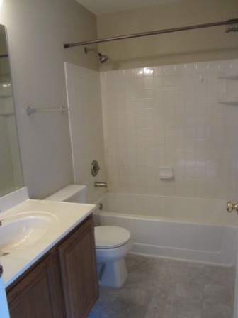 17794 Braewick Road Gurnee, IL 60031 - Photo 14 of 18 a bathroom with a sink a toilet and shower