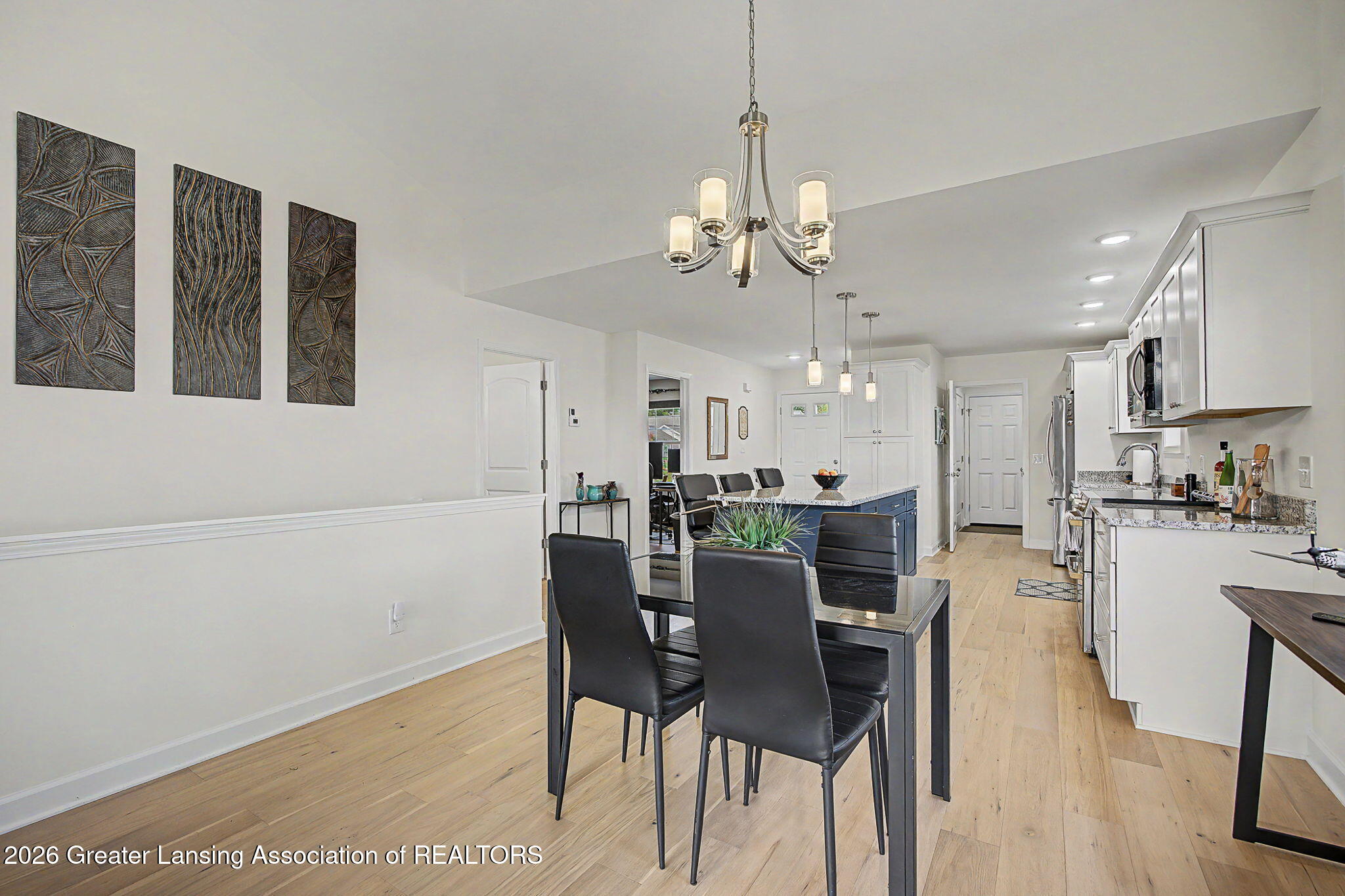 4056 Eastbridge Road Stockbridge, MI 49285 - Photo 17 of 30 Dining towards kitchen