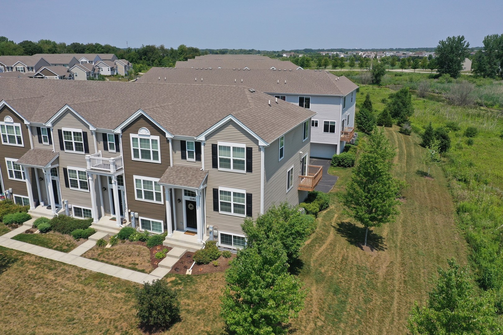 1141 Piccolo Lane Volo, IL 60073 - Photo 22 of 29 an aerial view of a house