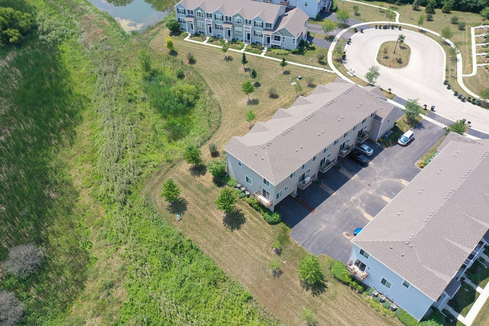 1141 Piccolo Lane Volo, IL 60073 - Photo 23 of 29 an aerial view of a house with a swimming pool