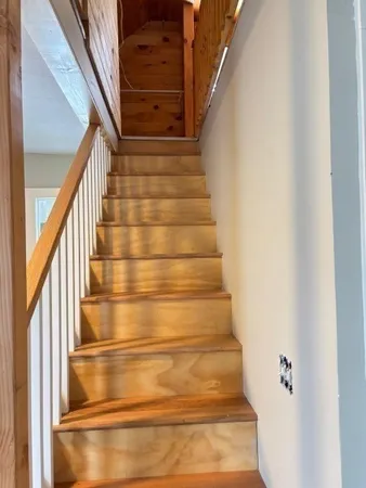 a view of wooden floor