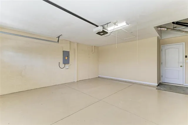 a view of yard with swimming pool and outdoor seating